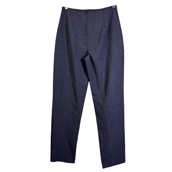 CITY TRIANGLES Pants Size 26 Vintage Cigarette Hidden Back Zipper Flat Front Y2K - Picture 2 of 13